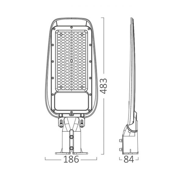 Led Ulicna Svetiljka BRY ST89 100W 6500K BT42-99132