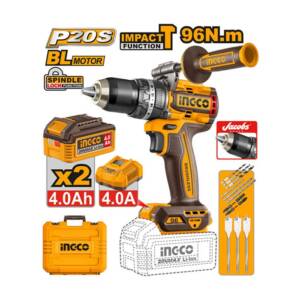 Ingco Aku Udarna Busilica 96NM 2x4AH CIDLI209686E 48002