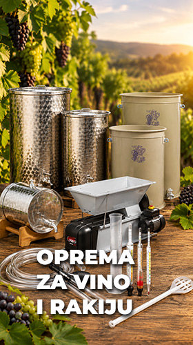 oprema i posude za vino i rakiju